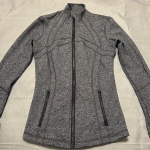 Lululemon define jacket, size 6, weathered black, used, in great condition